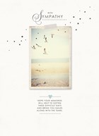 Sympathy Card Contemporary Flying Birds Design